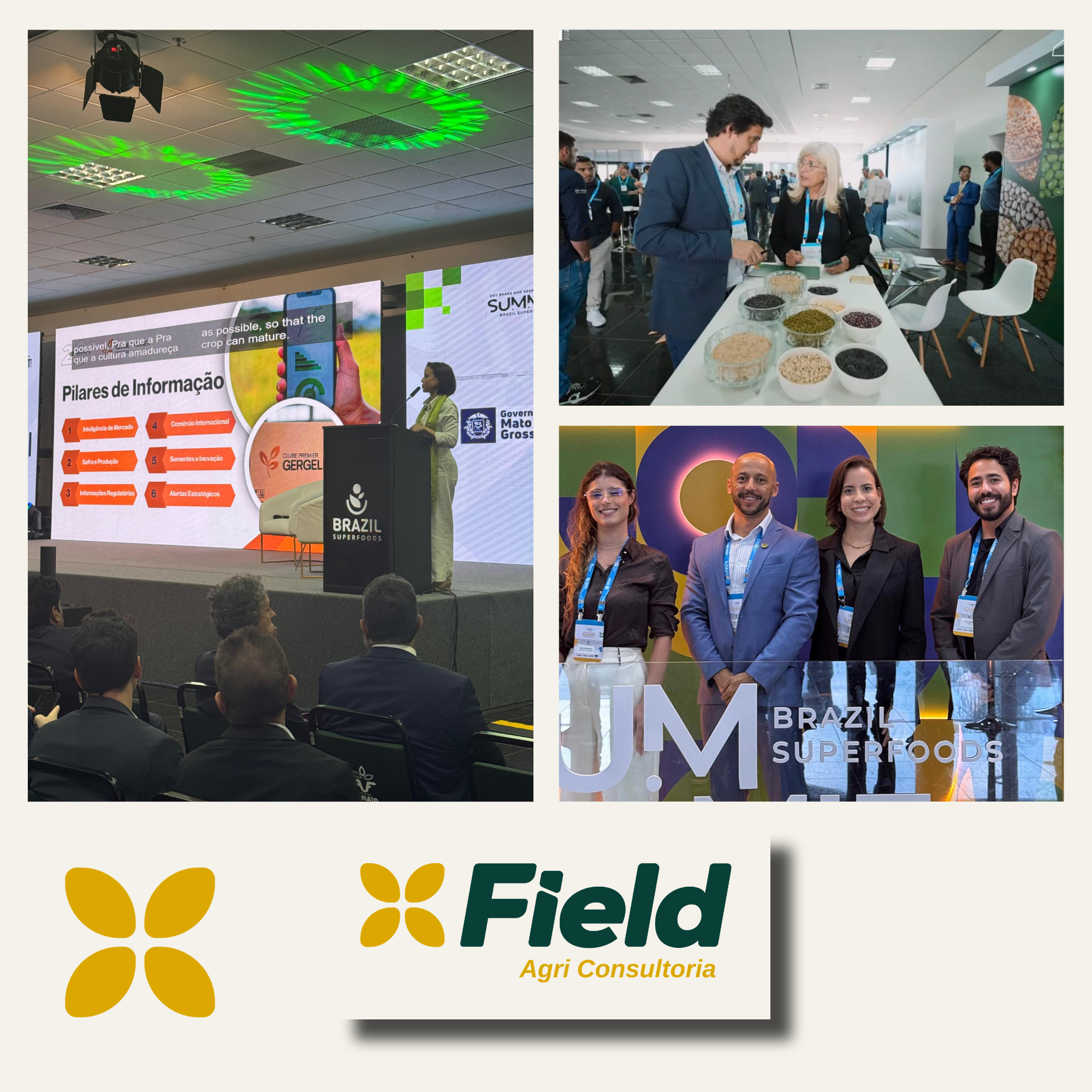 BRAZIL SUPERFOODS SUMMIT 2026: REPRESENTAÇÃO DO SETOR DE PULSES ATRAVÉS DA DEMONSTRAÇÃO DA QUALIDADE DOS PRODUTOS BRASILEIROS